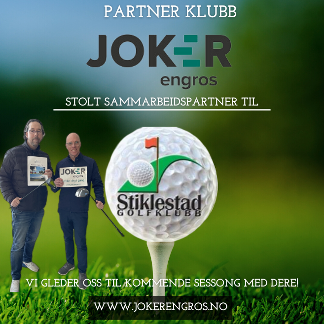 Joker Engros AS og Stiklestad Golf Klubb samarbeider for å gi deg og din bedrift det beste utvalget av arbeidsklær og annet utstyr!