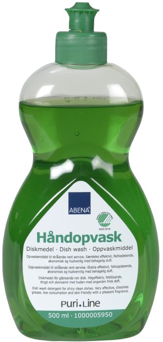 HÅNDOPPVASK PURI-LINE 500ML MED FARVE OG PARFYME