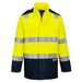 FR605 - BIZFLAME RAIN+HI - VIS LYSBUE JAKKE - Joker Engros AS